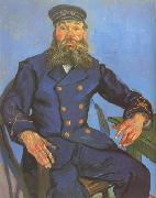 Portrait of the Postman Joseph Roulin (nn04) Vincent Van Gogh